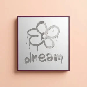 تابلو آینه گل